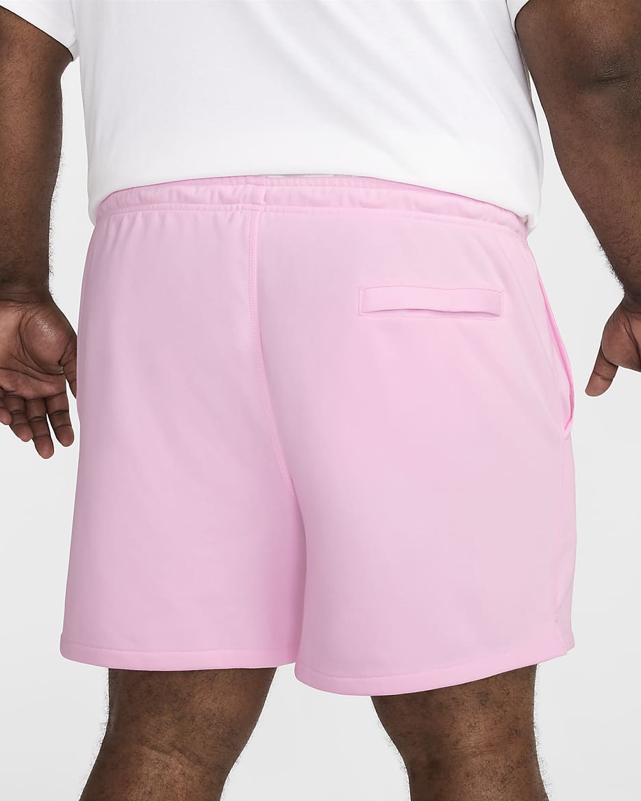 Nike club shorts pink deals